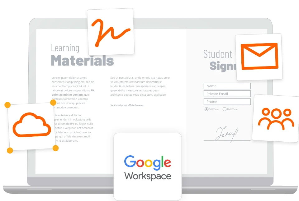 Principais recursos do Google Workspace