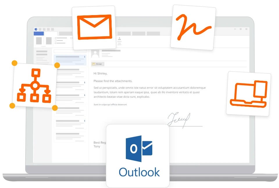 Principais recursos do Outlook