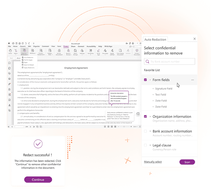 AI-powered Smart Redact