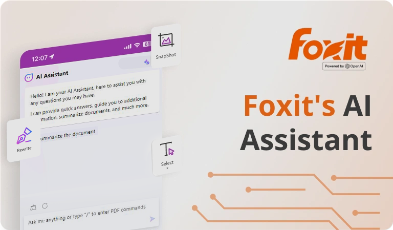 Foxit AI Assistant