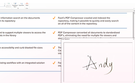 Forms and Signatures